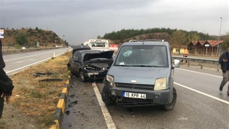 Kastamonu’da kamyonet ile otomobil çarpıştı: 2 yaralıs